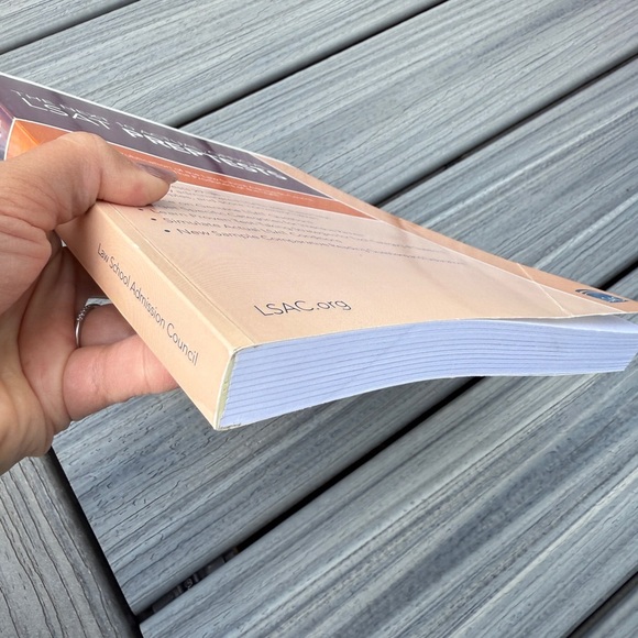 LSAT PrepTests Book in Purple and Orange - Picture 3 of 17